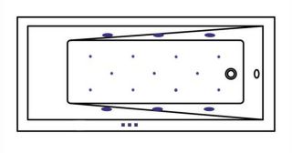 Гидромассажная ванна Whitecross Wave 0101.160070.100.RELAX.CR 160x70см Relax хром